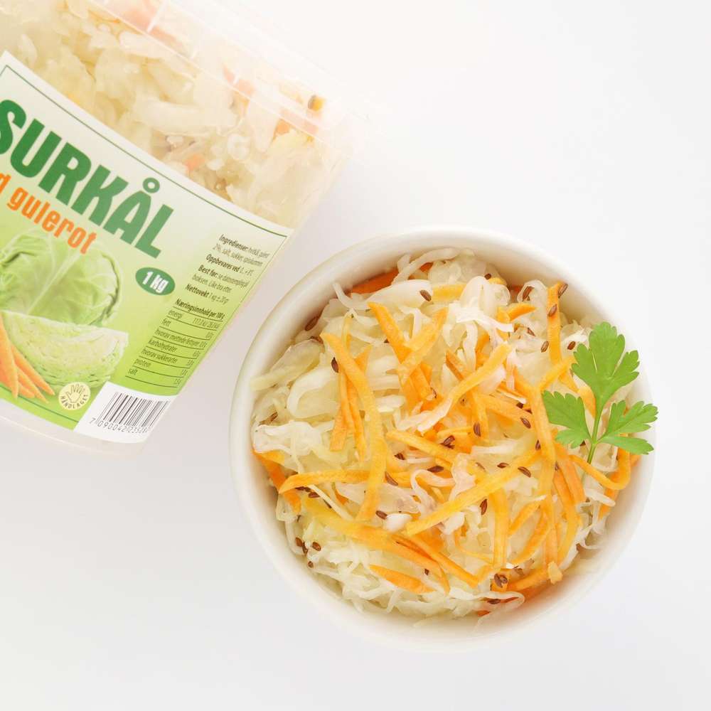 Sauerkraut With Carrots  