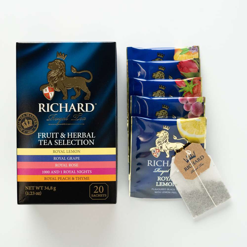 Tea Richard Fruit and Herbal Tea Selection Assorted