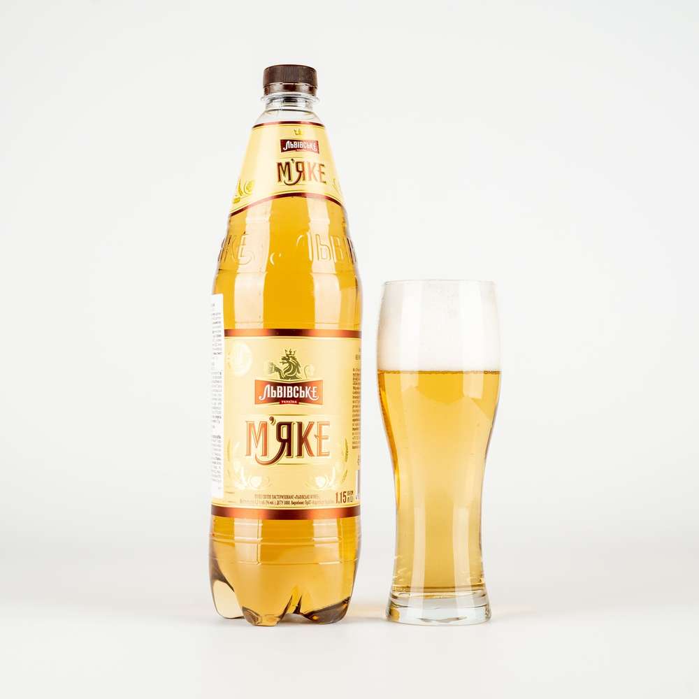 Light Pasteurized Beer Lviv Soft