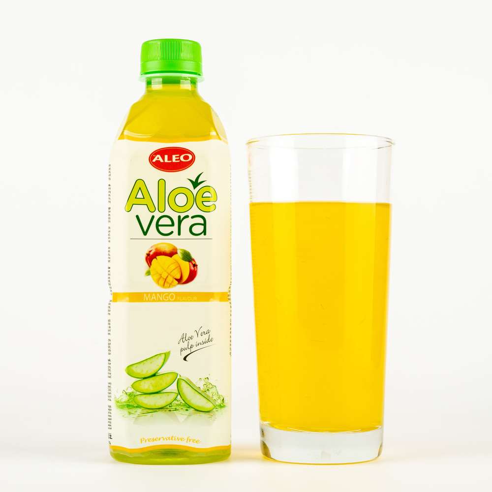 Aloe Vera Beverage With Mango Flavor
