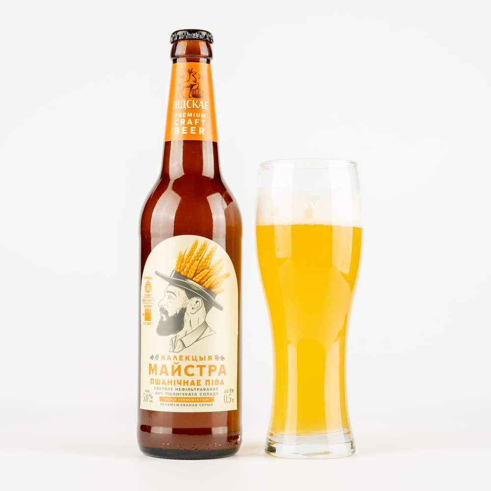 Light wheat beer Master`s Collection Wheat  