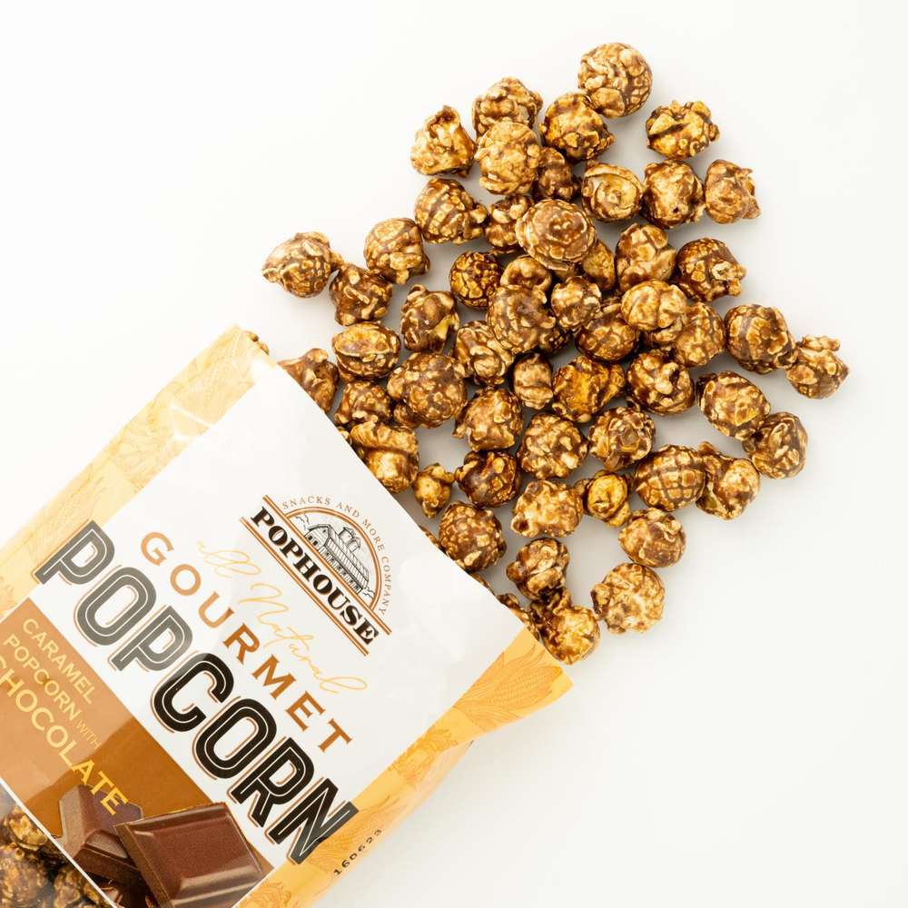 Popcorn Caramelized With Chocolate Flavor 