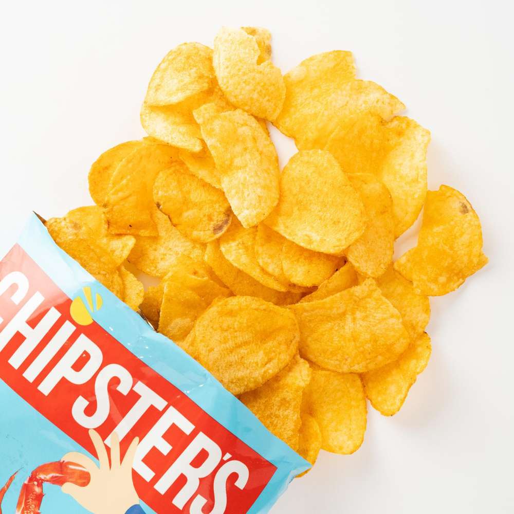 Potato Chips With Crab Flavor Chipsters