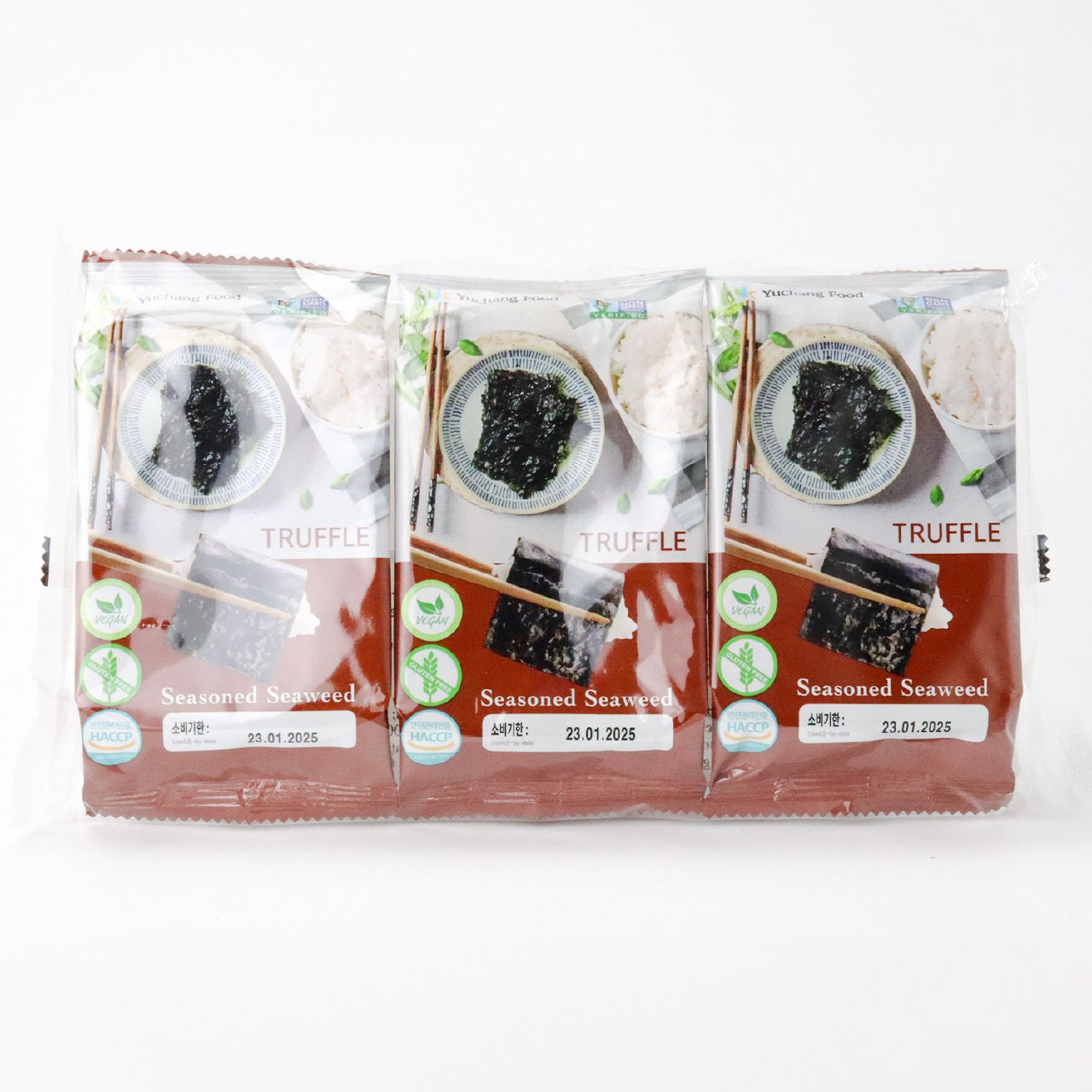 Seaweed snack with truffle 3 pcs