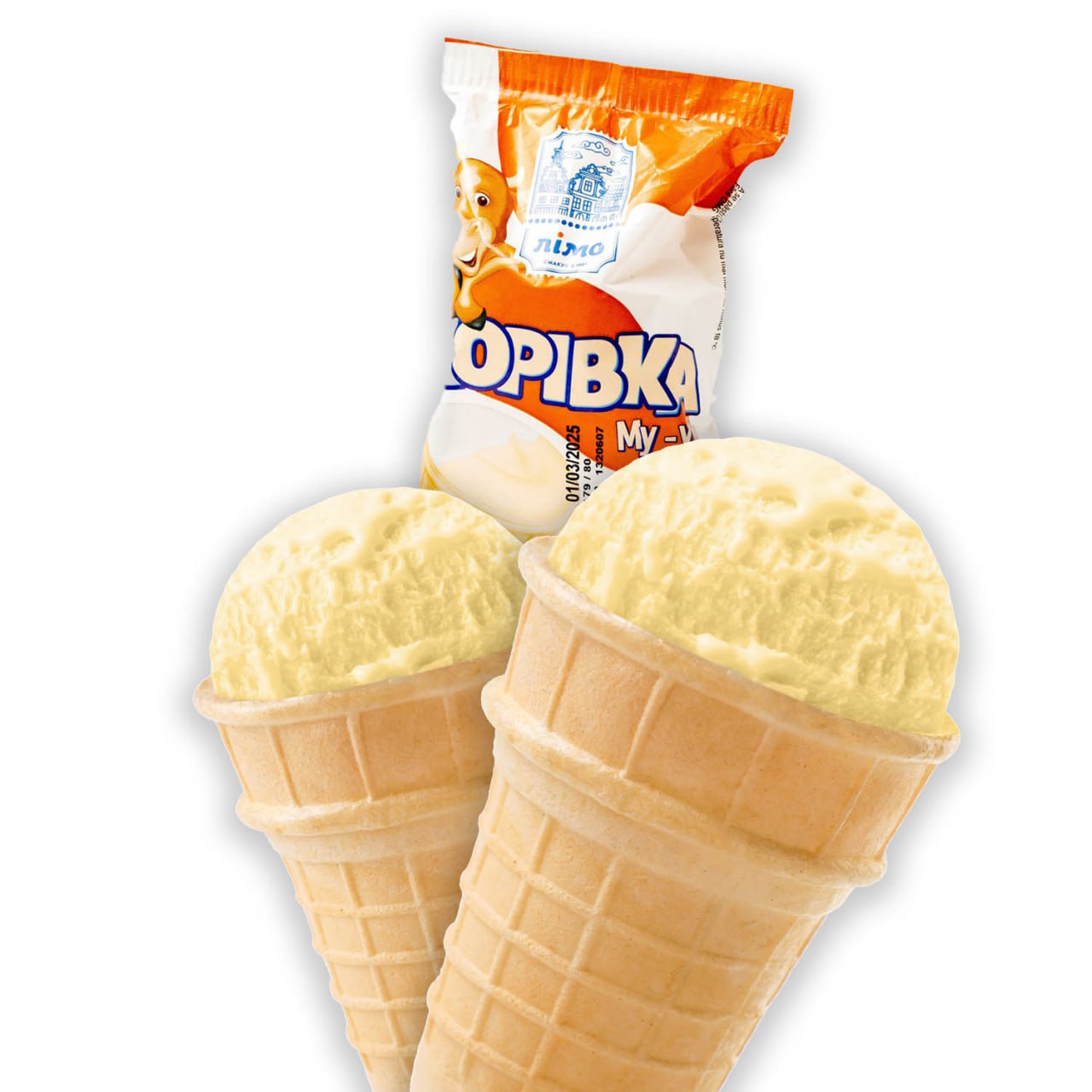 Ice cream Korovka Mu-uuu 2 pcs