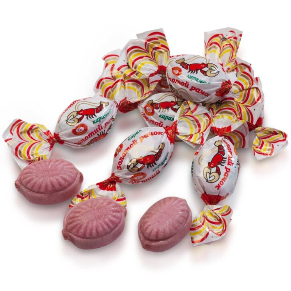 Caramelized Candies "Zolotoy Rak" Peanuts