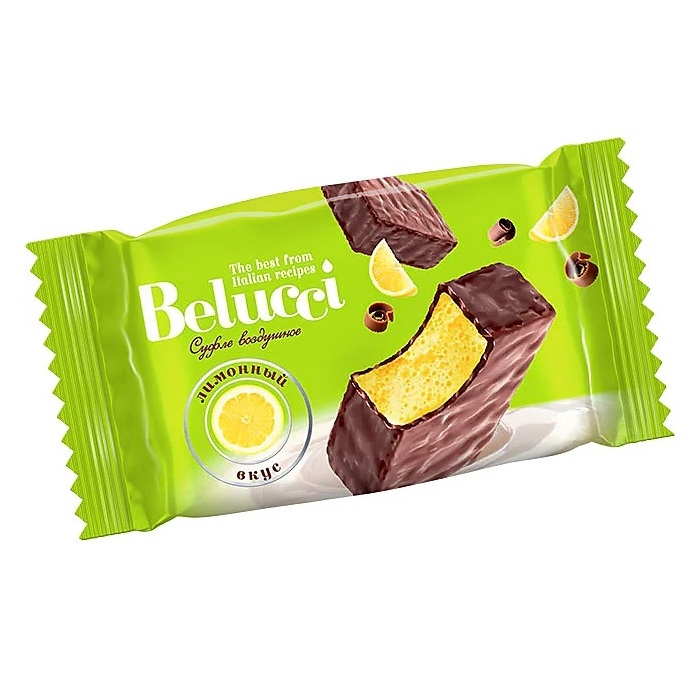 Candies Belucci with lemon flavor