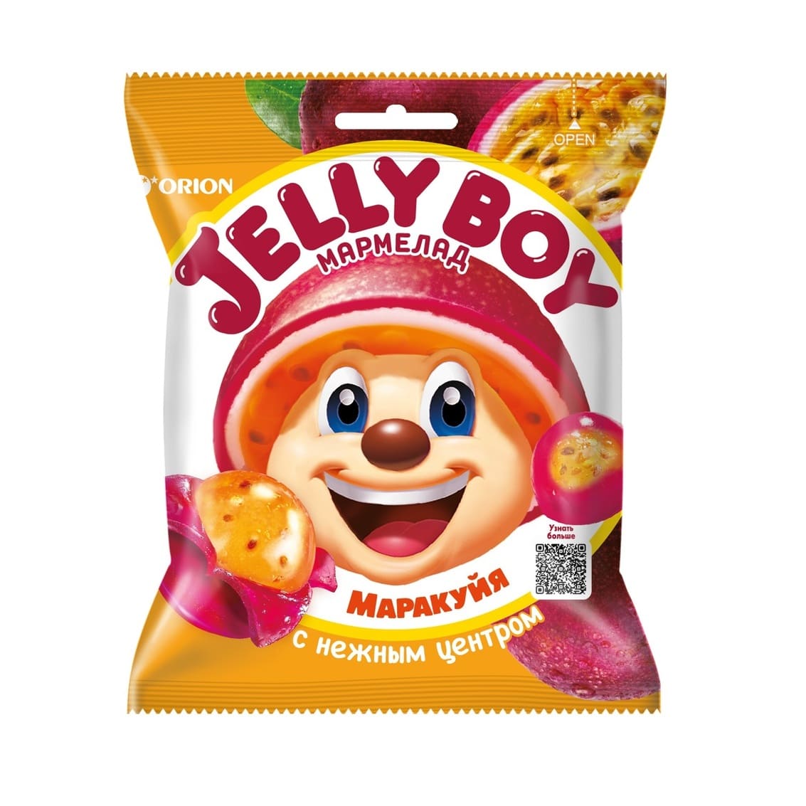 Chewing Marmalade With Passion Fruit Flavor Orion "Jelly Boy"