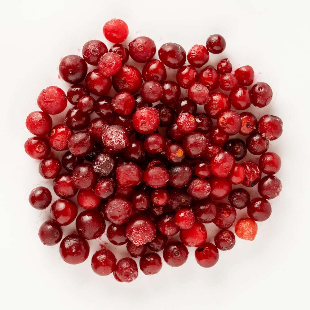 Cranberries frozen