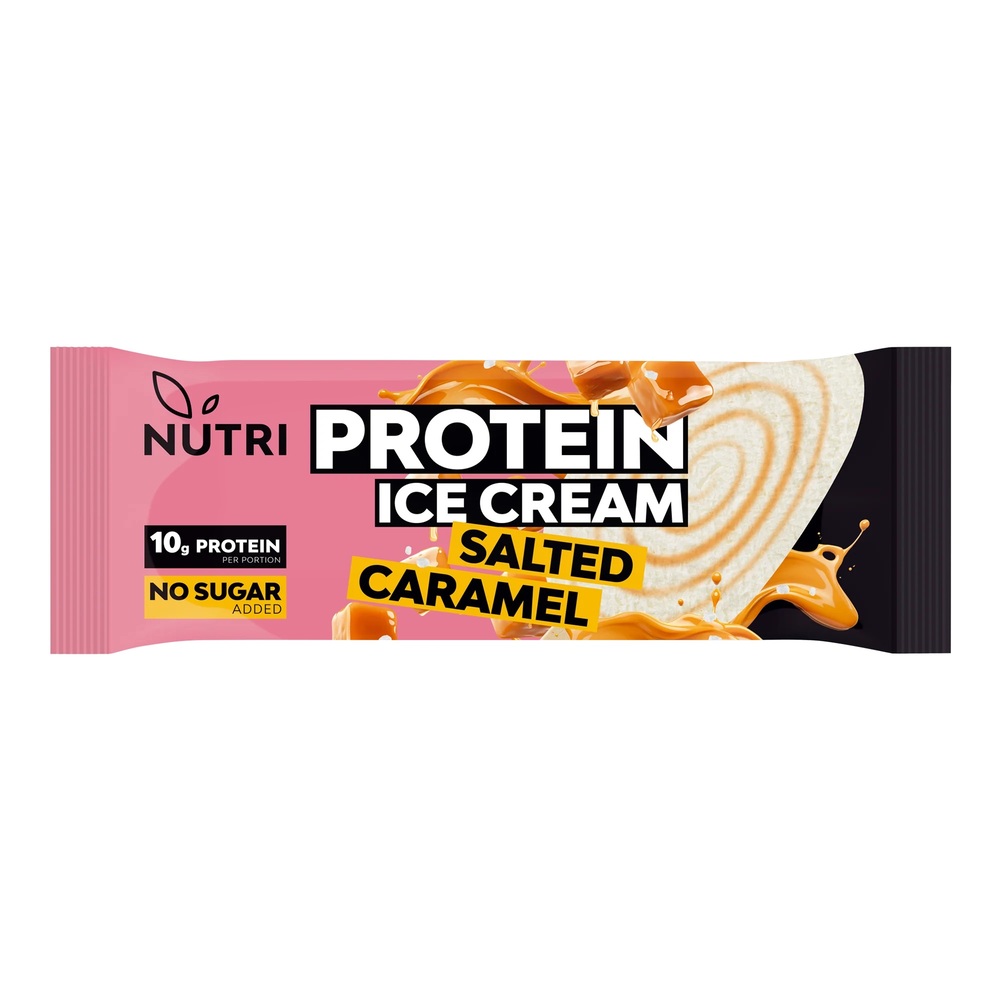 Vanilla Ice Cream With Salted Caramel Filling
