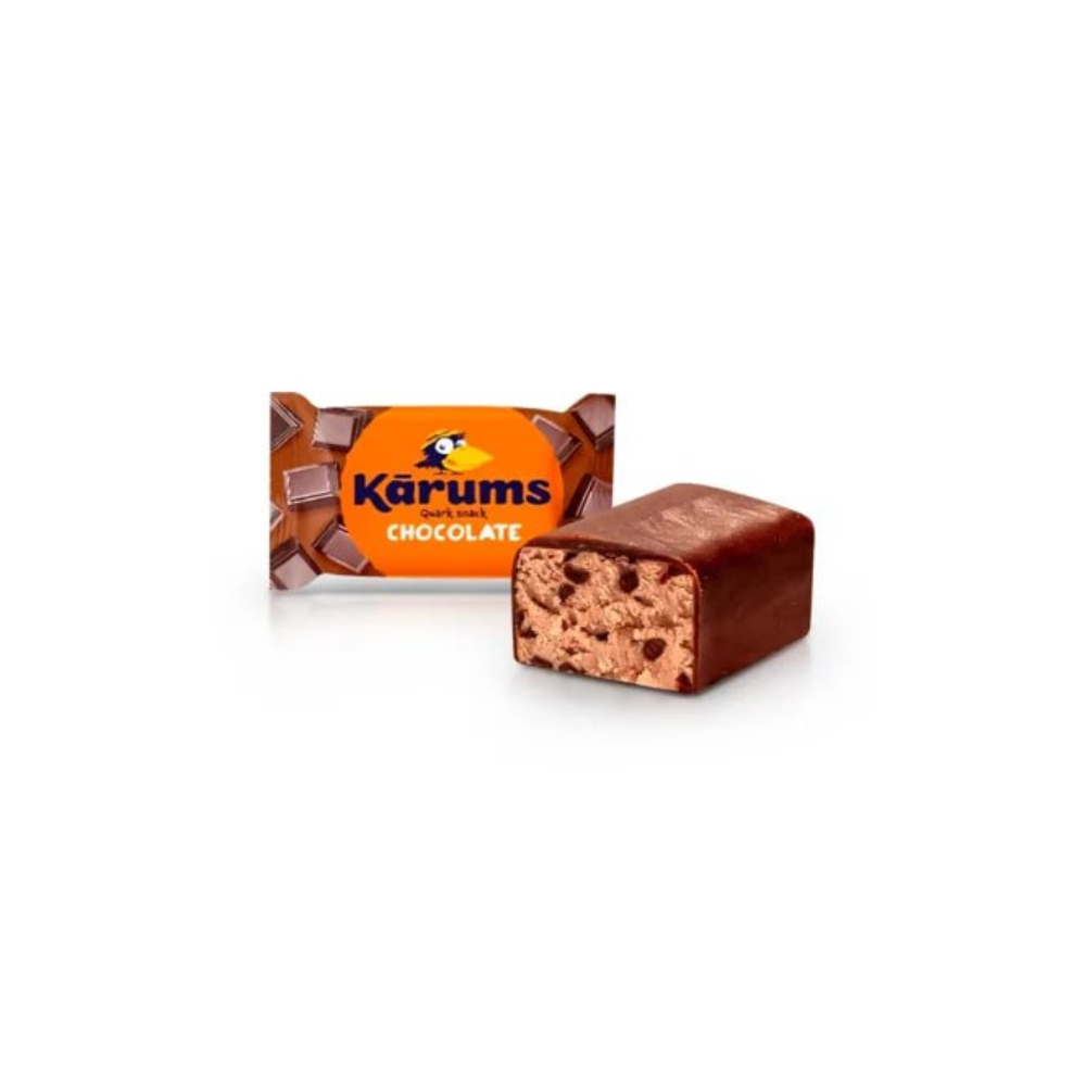 Подслащённая Глазированная Творожная Масса С Кусочками Шоколада В Какаовой Глазури Замороженная