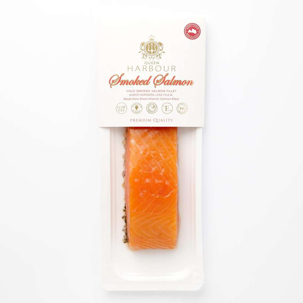 Cold Smoked Salmon Fillet In Vacuum Queen Harbour By Royal Nordic Limassol