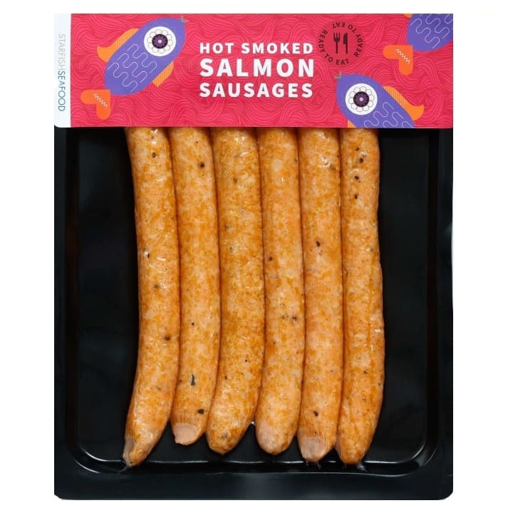 Колбаски Из Лосося Горячего Копчения