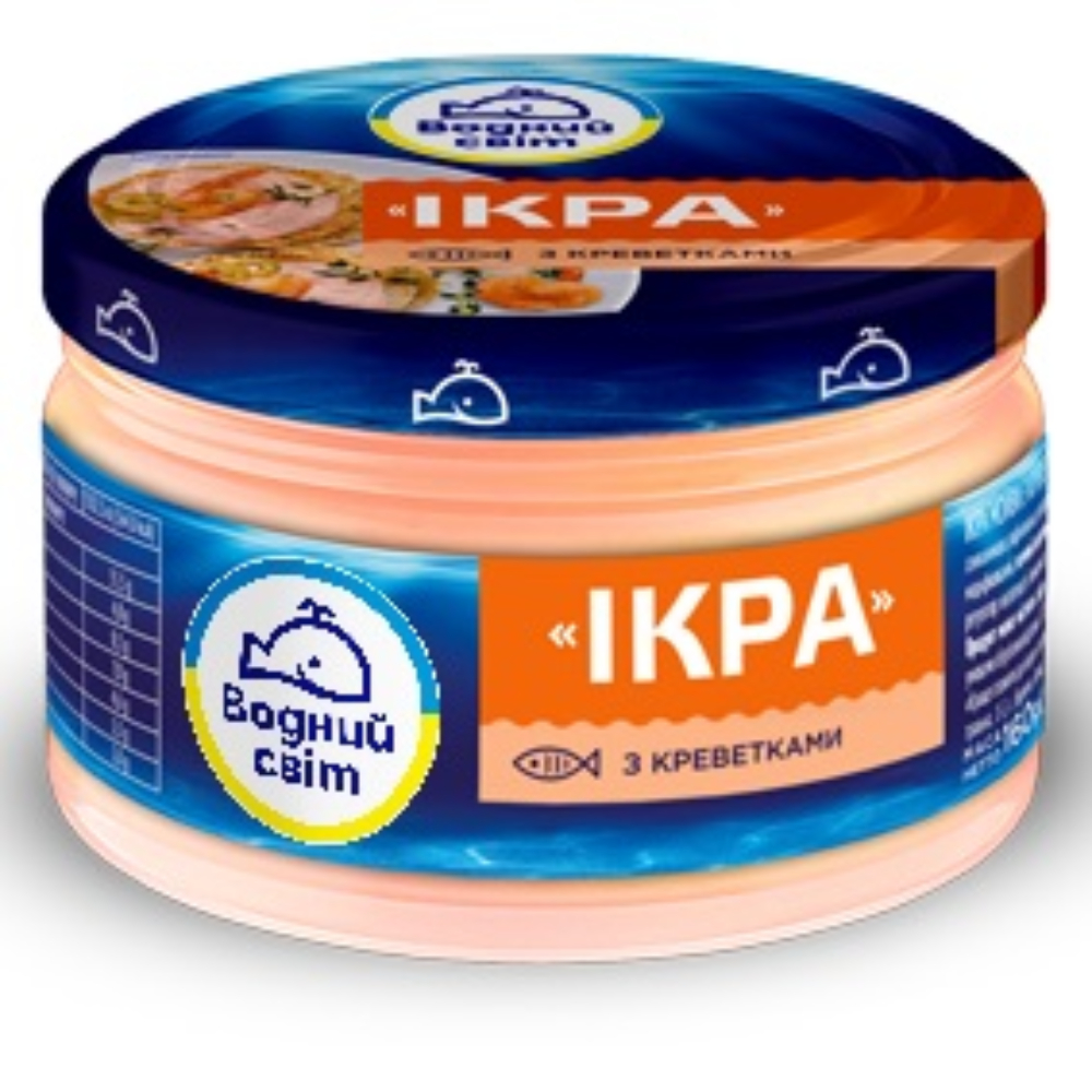 Продукт С Икрой Океанической Рыбы И Креветками Пастеризованный