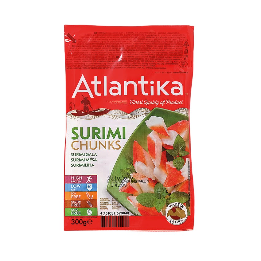 Палочки Из Сурими Нарезанные Кусочками Охлаждённые