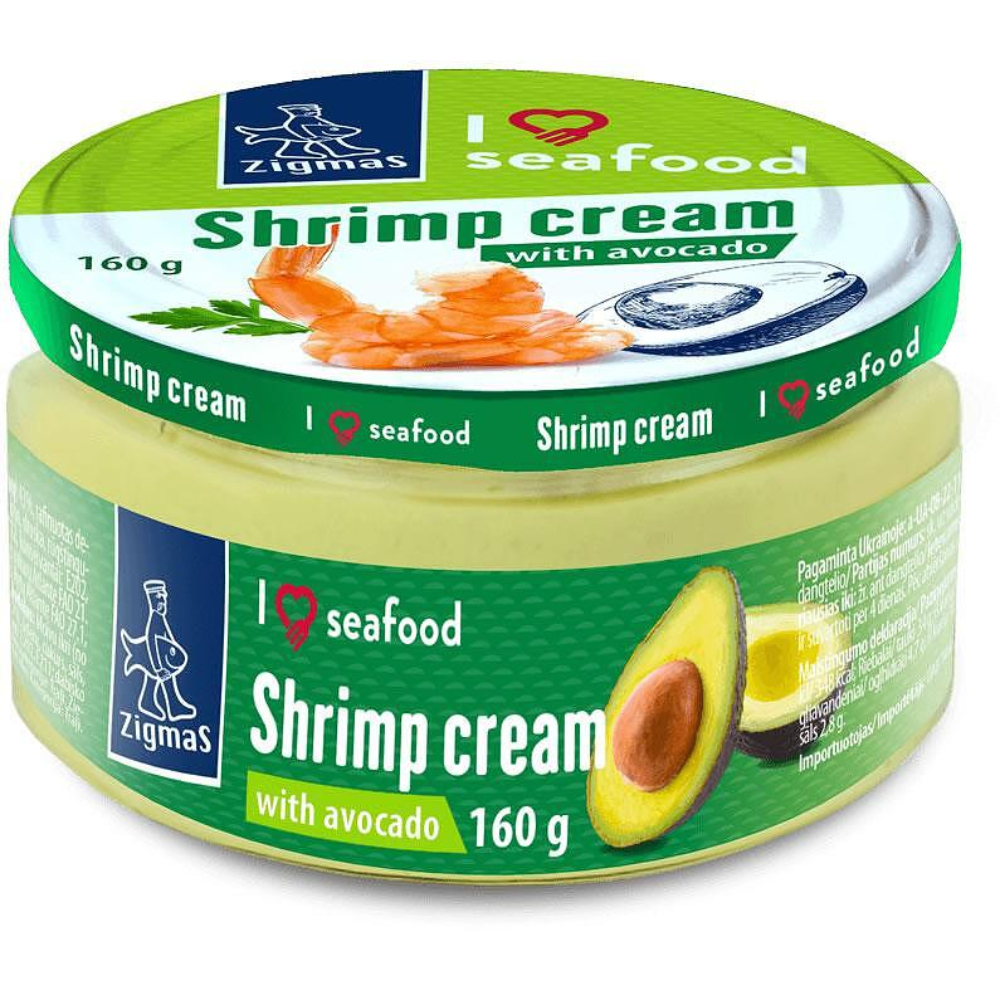 Икорная Намазка С Креветками И Авокадо