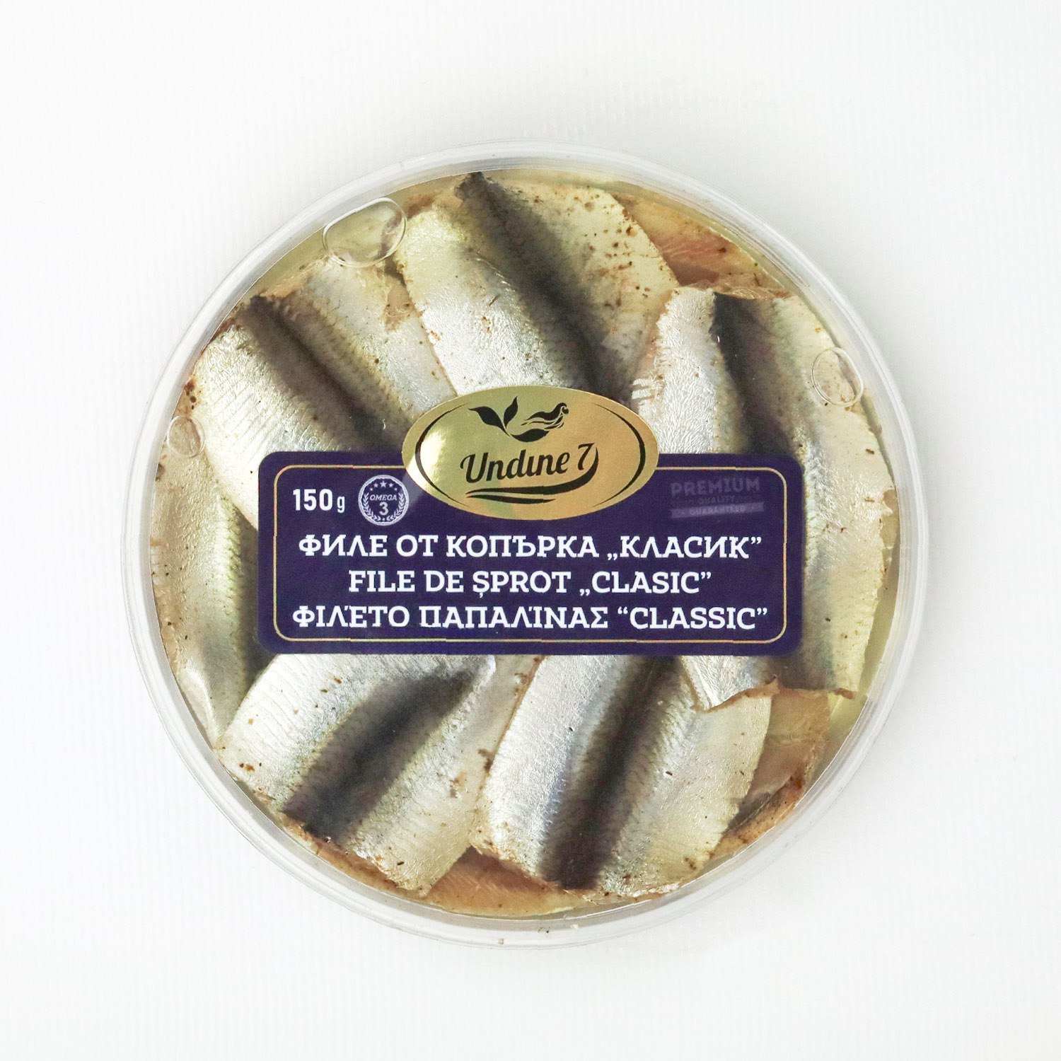 Lightly salted sprat fillet “Classic”