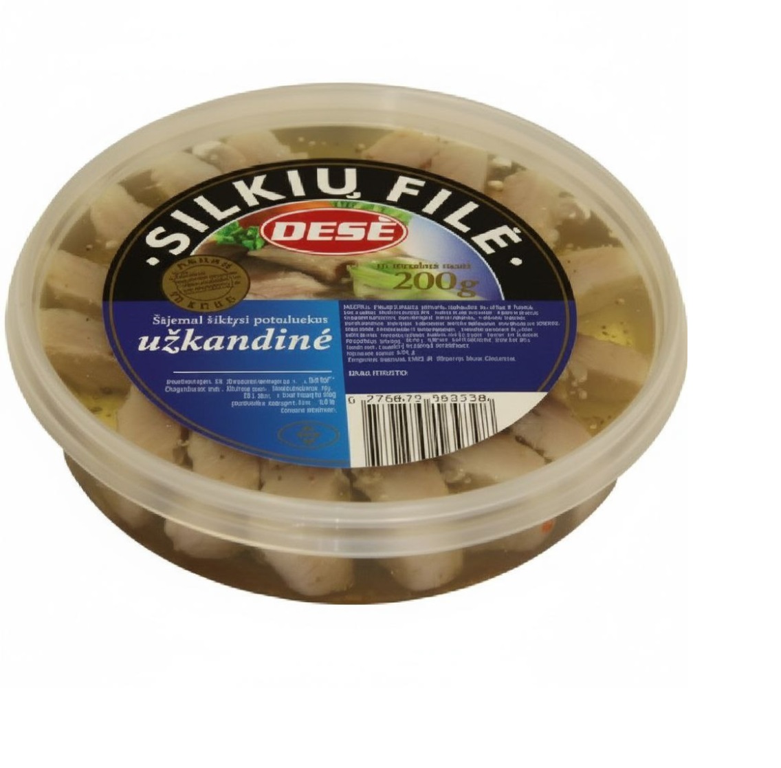 Филе Атлантической Сельди Слабосолёное В Масле «Snack» С Сахаром