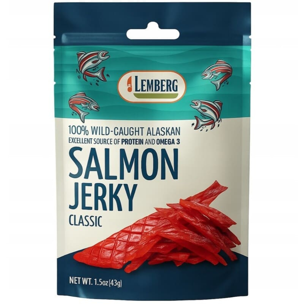 Dried Salmon Fillet Jerky "Classic"