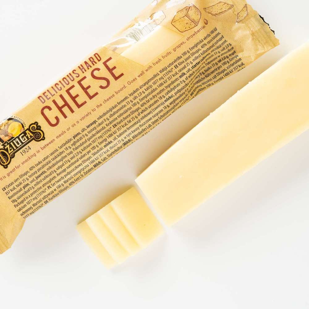 Hard cheese Džiugas  Delicious