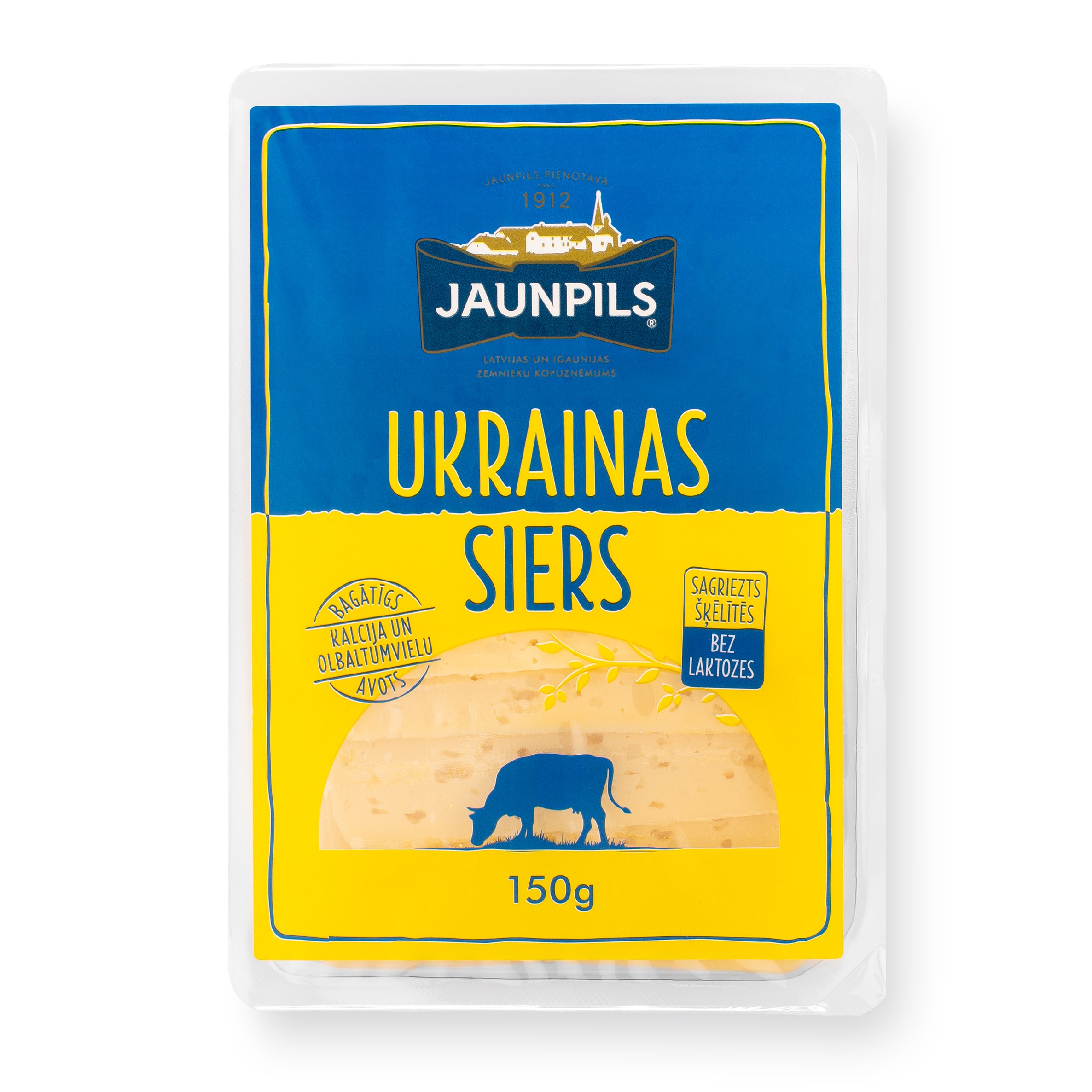 Cheese Ukrainas sliced