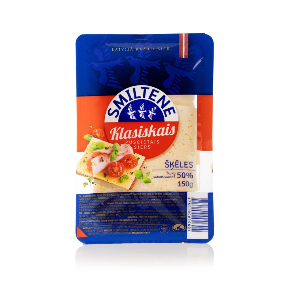 Classic Sliced Cheese 50%