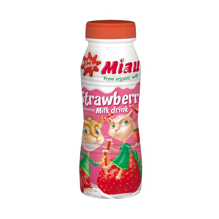 Milk Beverage Meow Strawberry