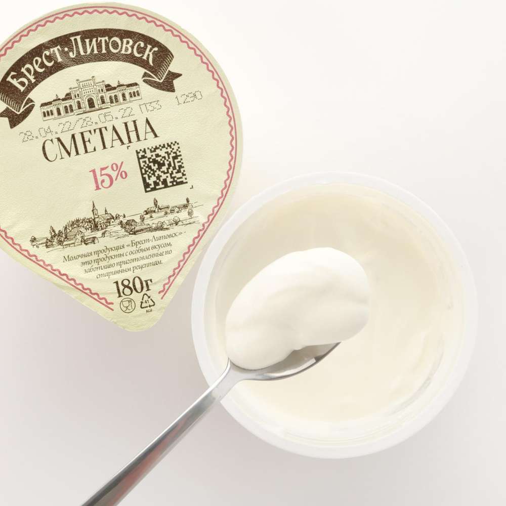 Sour Cream Brest-Litovsk 15% 