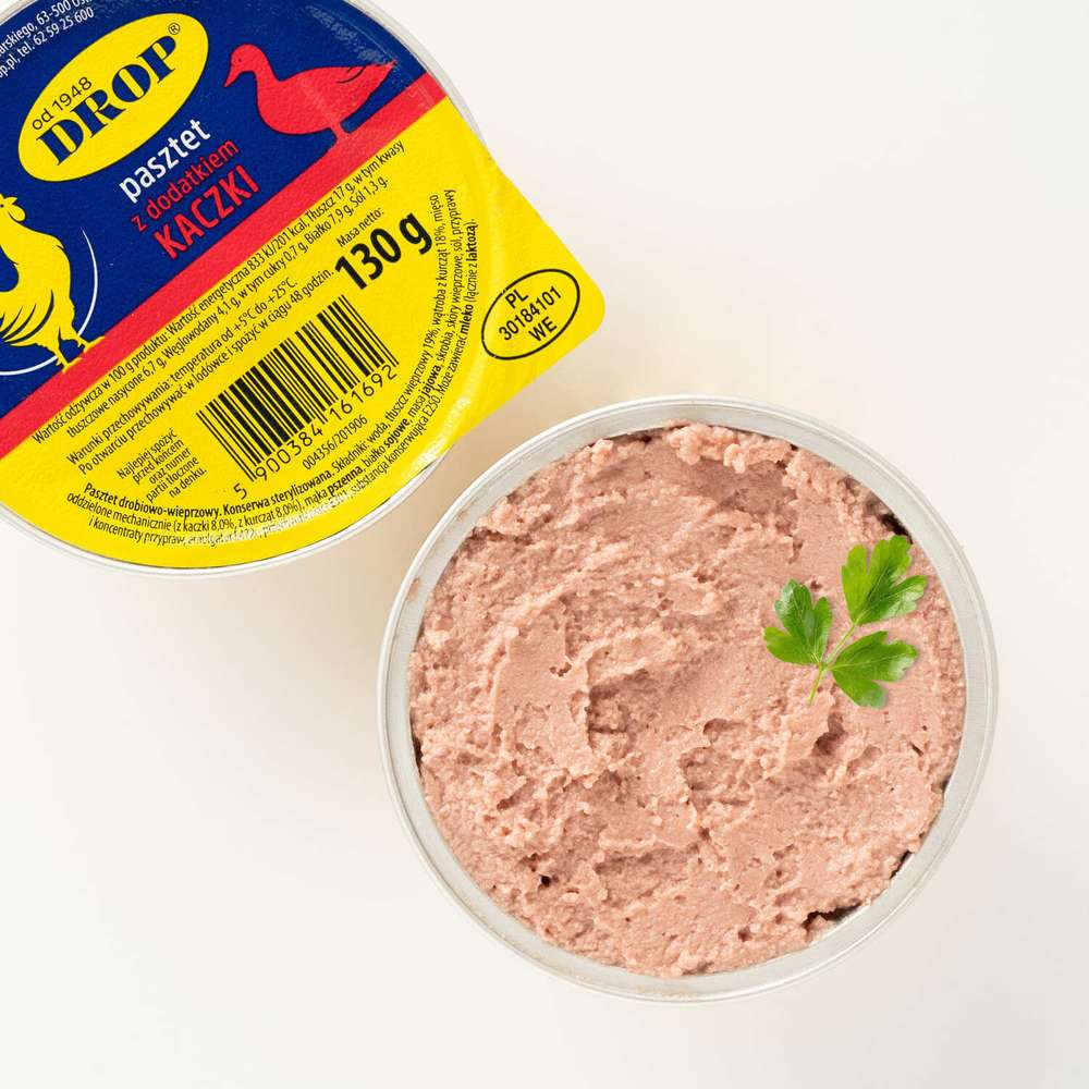 Pate of chicken and duck meat
