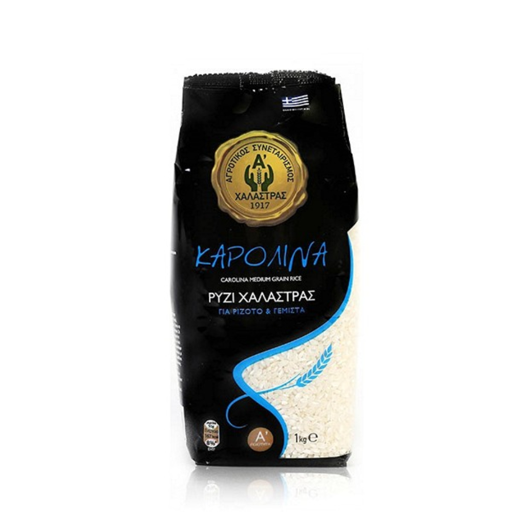 Рис «Каролина Халастра», Среднезерный