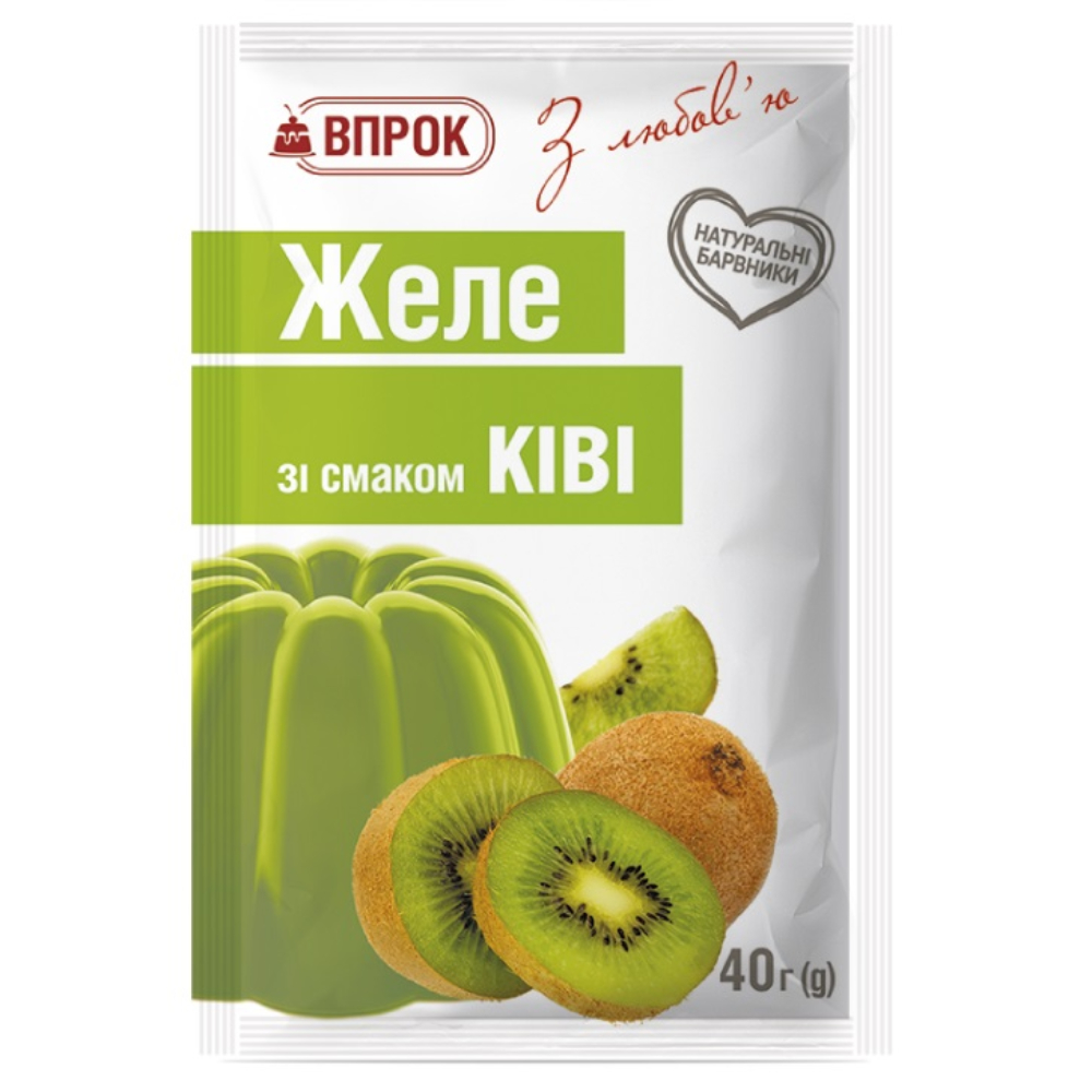 Желе «Со Вкусом Киви»