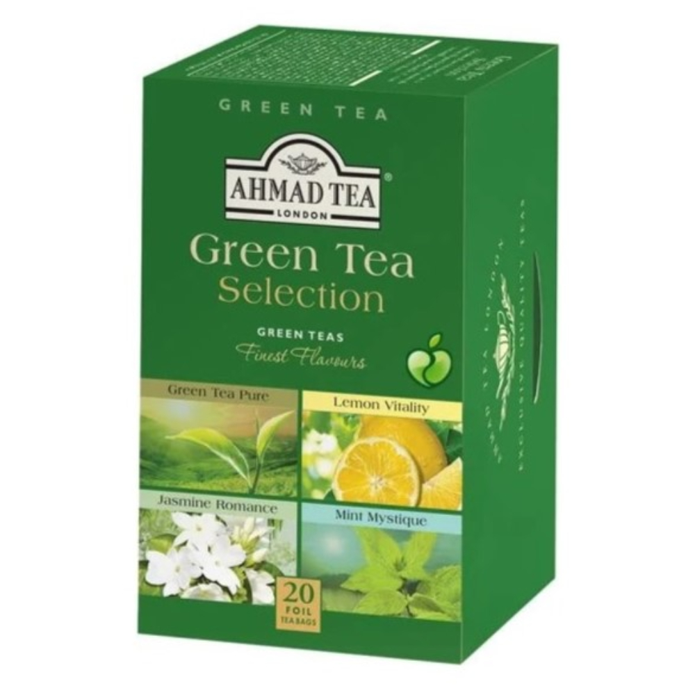 Зелёный Чай «Green Tea Selection» Ahmad 20×2г
