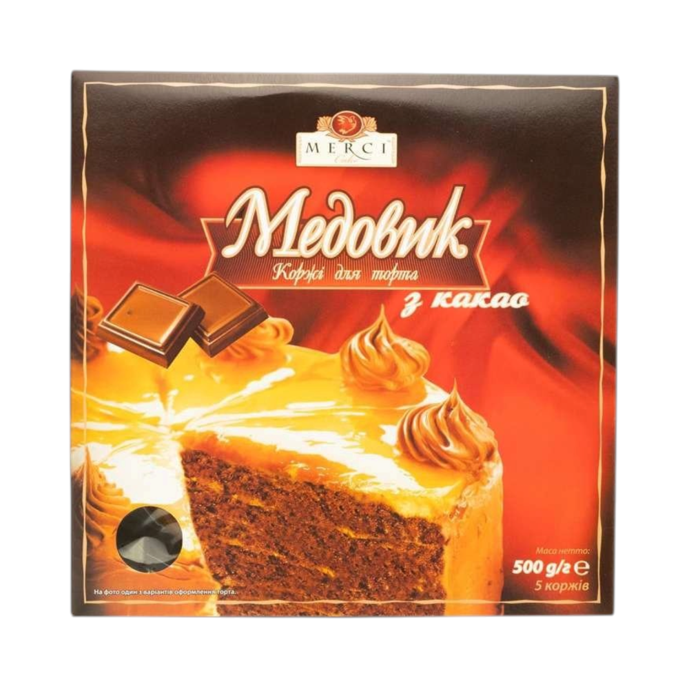 Cake Layers "Medovik With Cocoa"