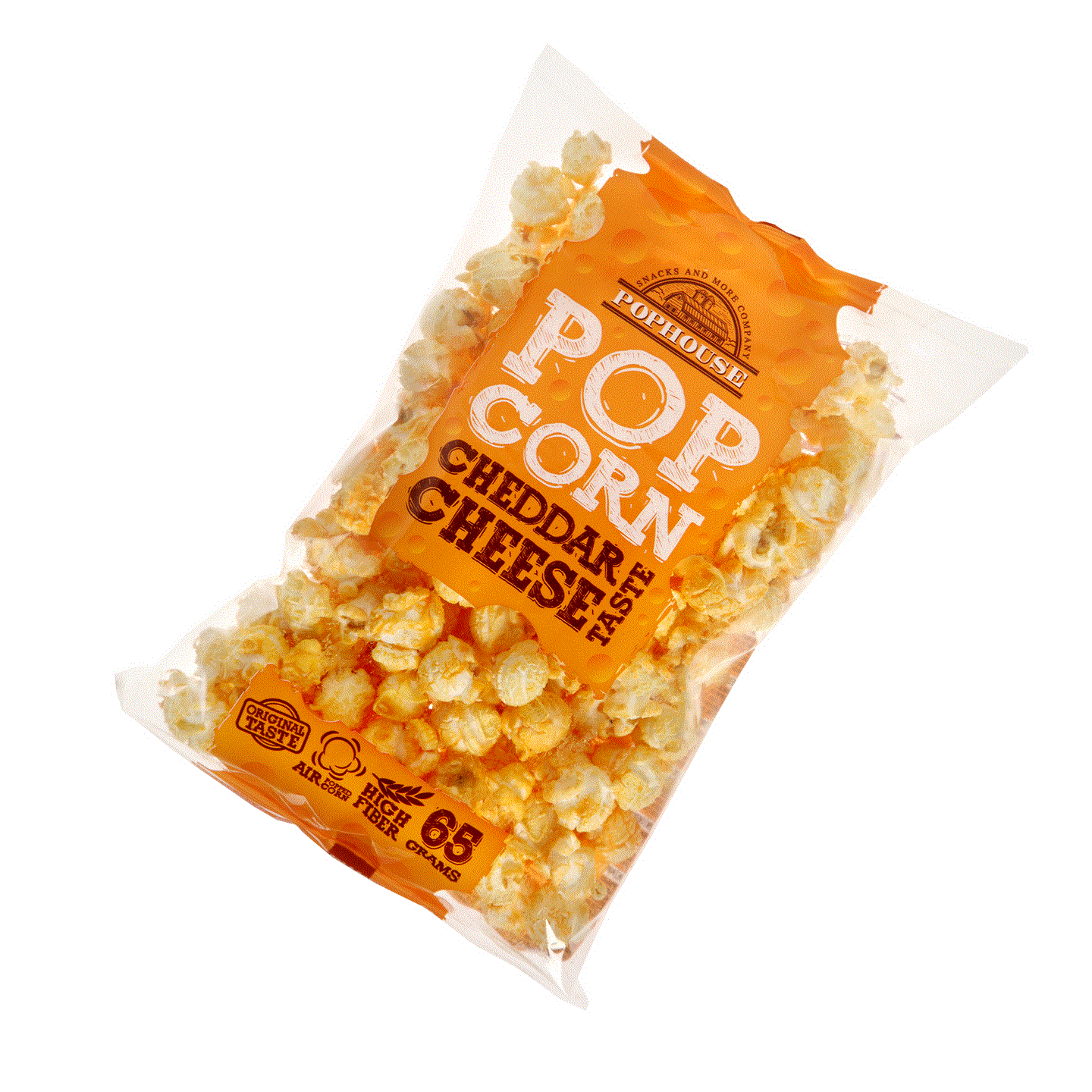 Popcorn With Cheddar Cheese Flavor Pophouse