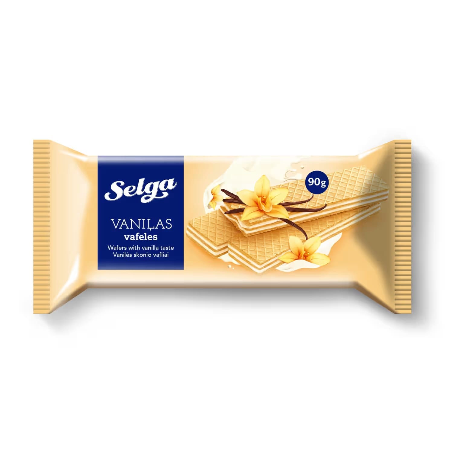Вафли «Selga» Со Вкусом Ванили