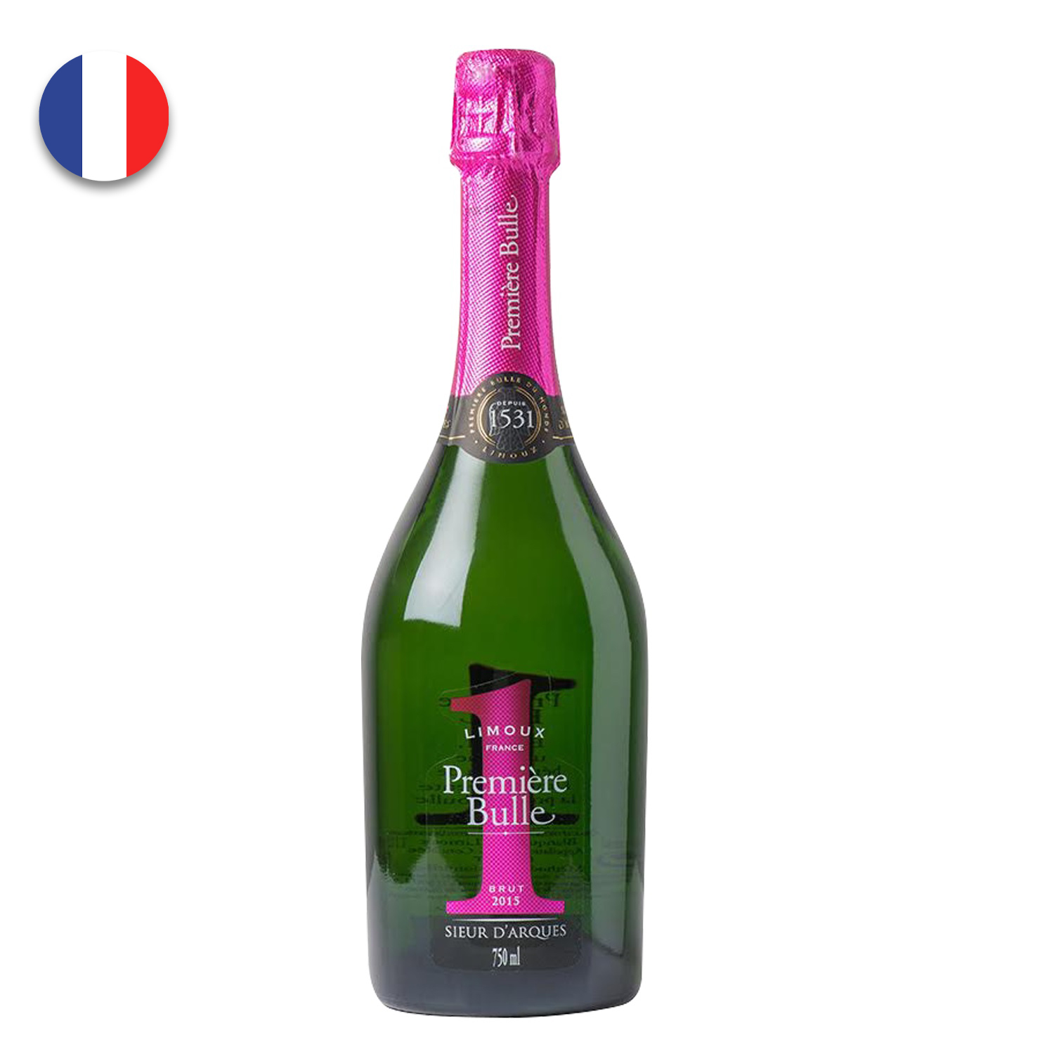 Brut Champagne Premiere Bulle Blanquette de Limoux Sieur d’Arques