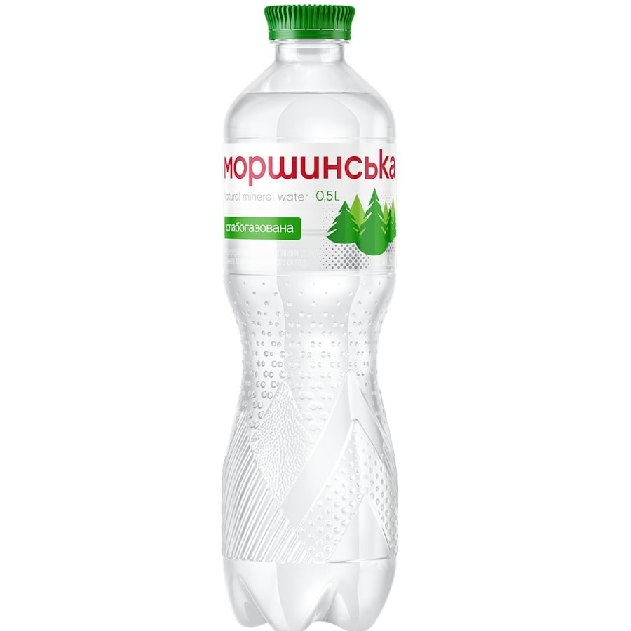 Natural Mineral Water Medium-Carbonated Morshynska 0.5L