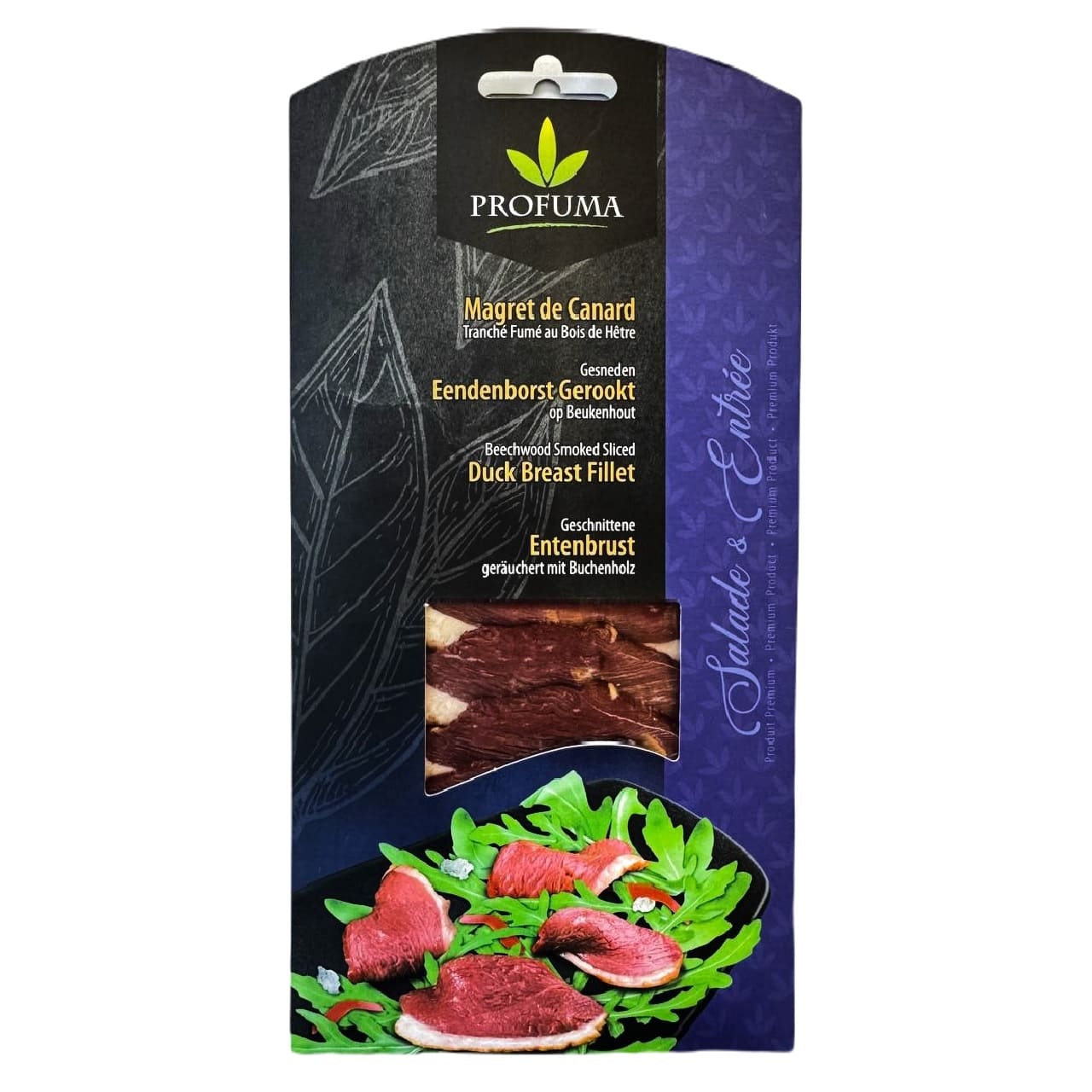 Cold Smoked Duck Breast Fillet Slice