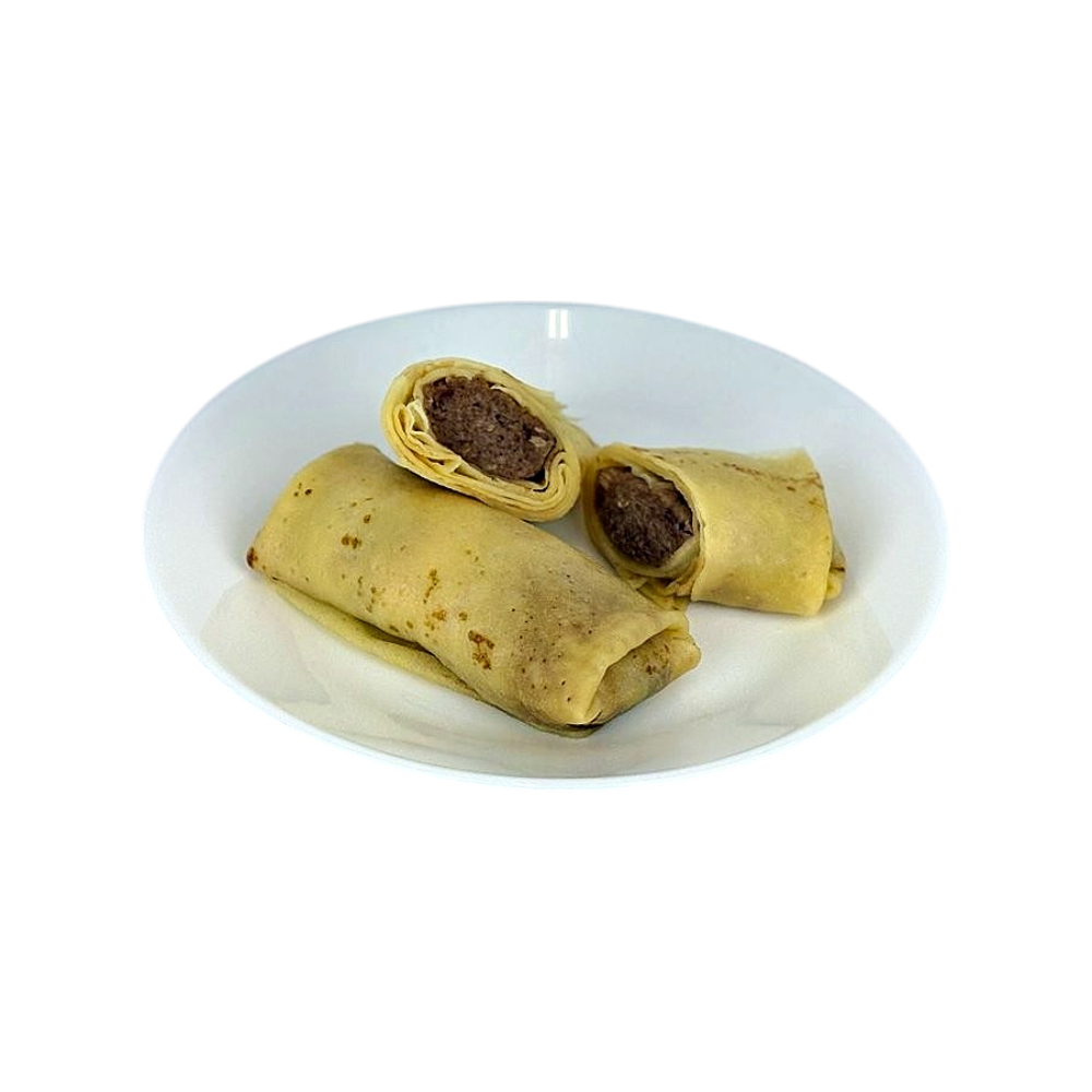 Crepes With Pork/Beef Meat 2pcs