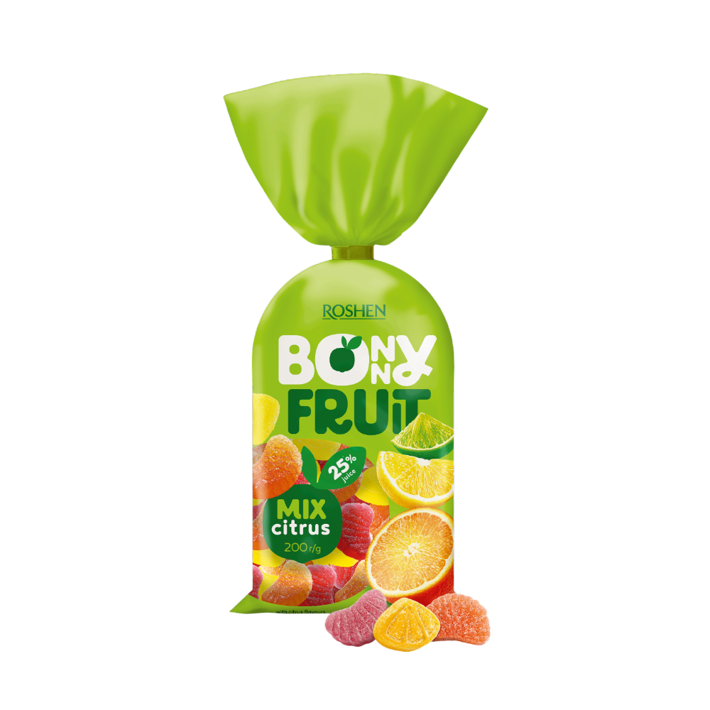 Bonny Мармелад Фруктово-Цитрусовый Микс Roshen