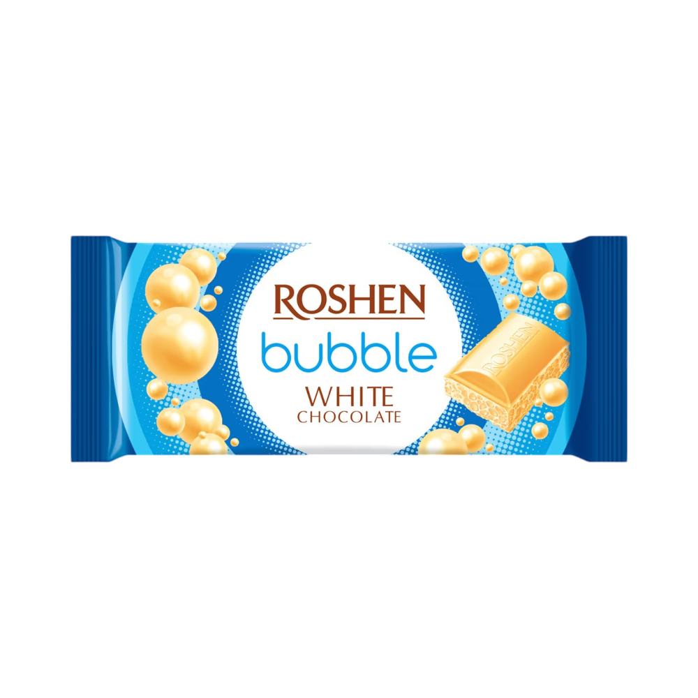 Шоколад Белый С Пузырьками Roshen