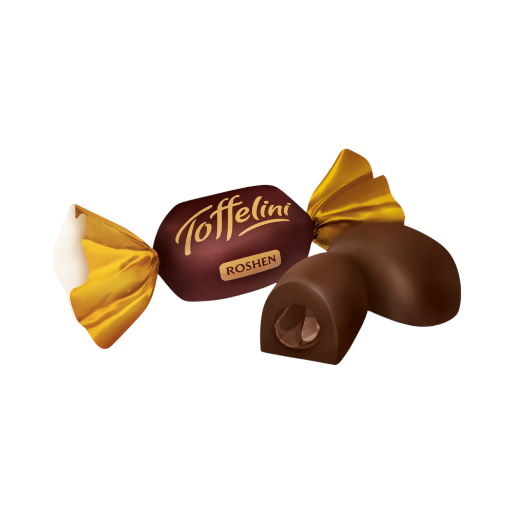 Конфеты «Тоффелини» С Какао-Начинкой Roshen
