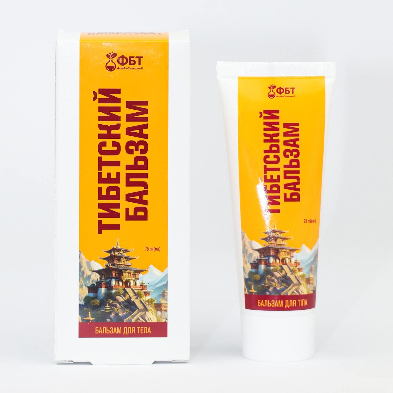 Tibetan body balm with a warming effect